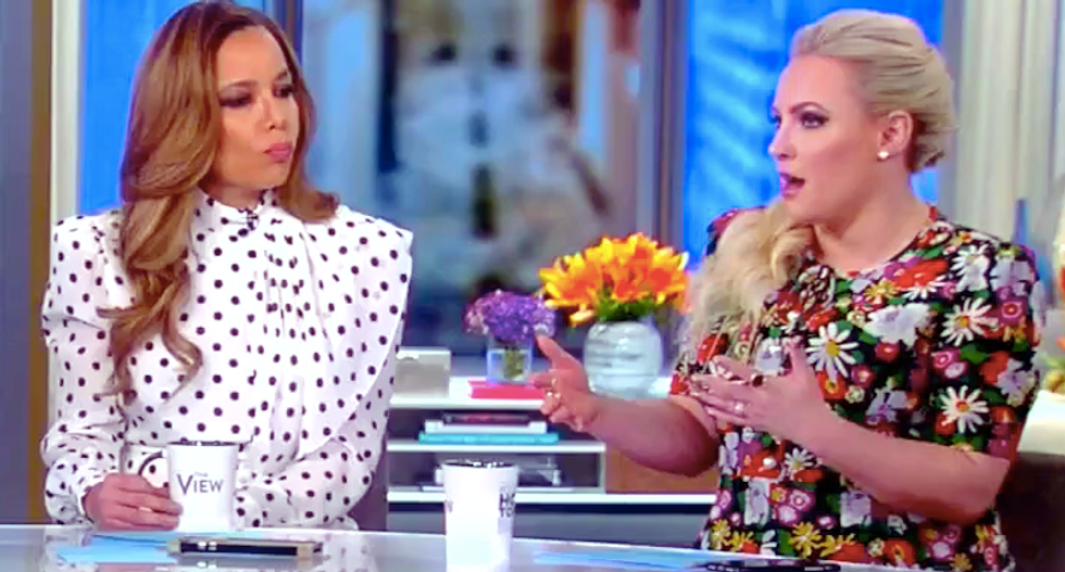 The View’s Meghan McCain gives Mnuchin a pass for ‘disrespecting’ Maxine Waters -- and gets promptly schooled by her co-hosts