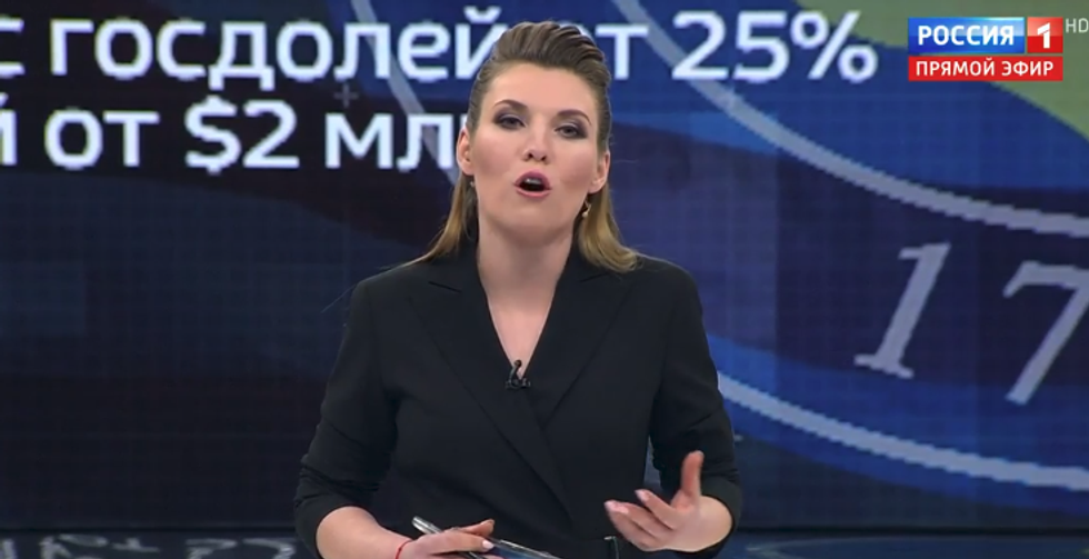 'Trump is ours again!' Russian TV host celebrates after White House refuses to enforce new sanctions