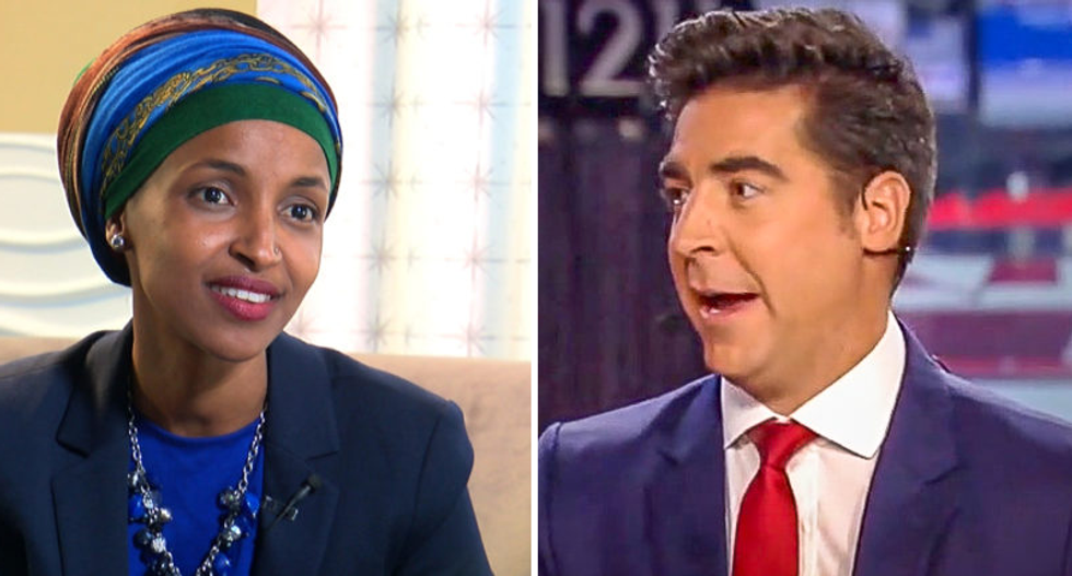 Fox host accuses Rep. Omar of playing the 'race card' after she admits she's getting death threats