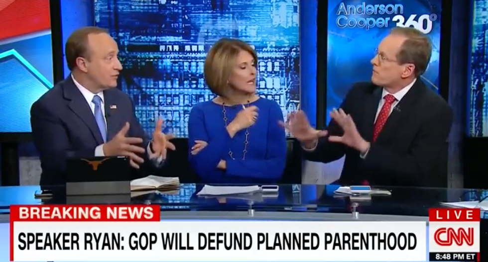 WATCH: CNN panel brilliantly smacks down former GOP Rep's ignorant Planned Parenthood rant