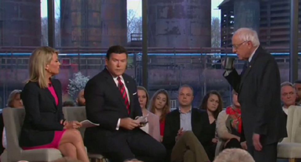Fox polled the crowd at Bernie Sanders town hall — and it 'backfired spectacularly'