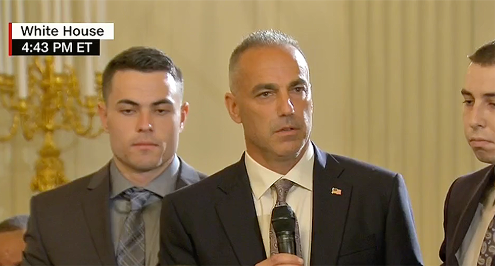 'I'm pissed!': Trump-supporting dad screams at the president after his daughter was murdered in Parkland