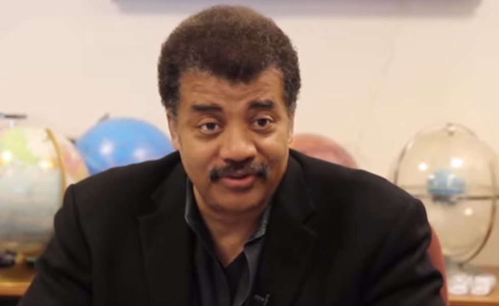 'We're not just making sh*t up': Neil deGrasse Tyson slaughters anti-science crank at press event
