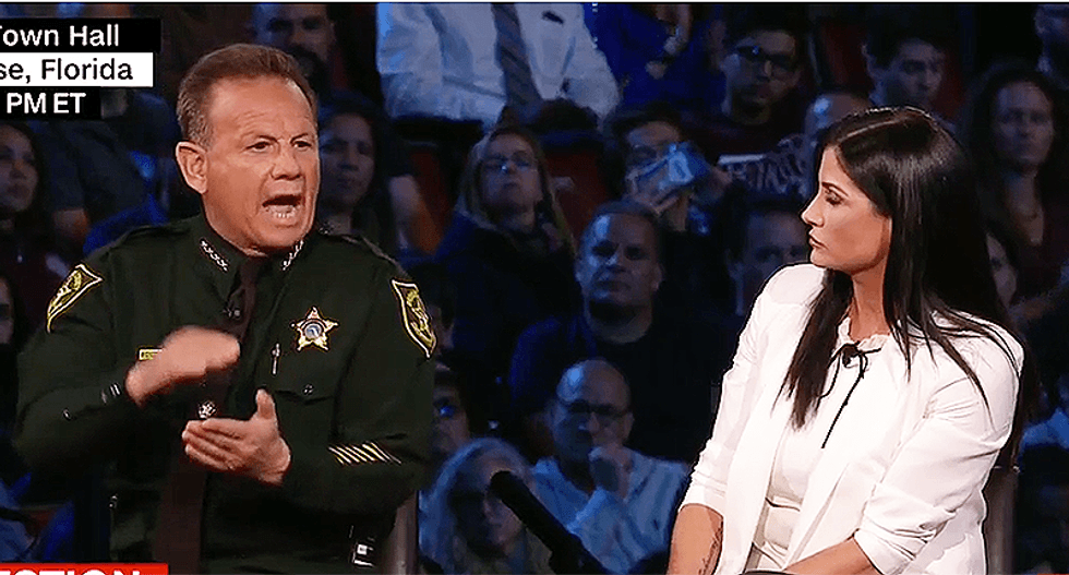 'Blue Lives Matter' and Trump fans are behind #FireSheriffIsrael hate after he shouted at NRA spokeswoman