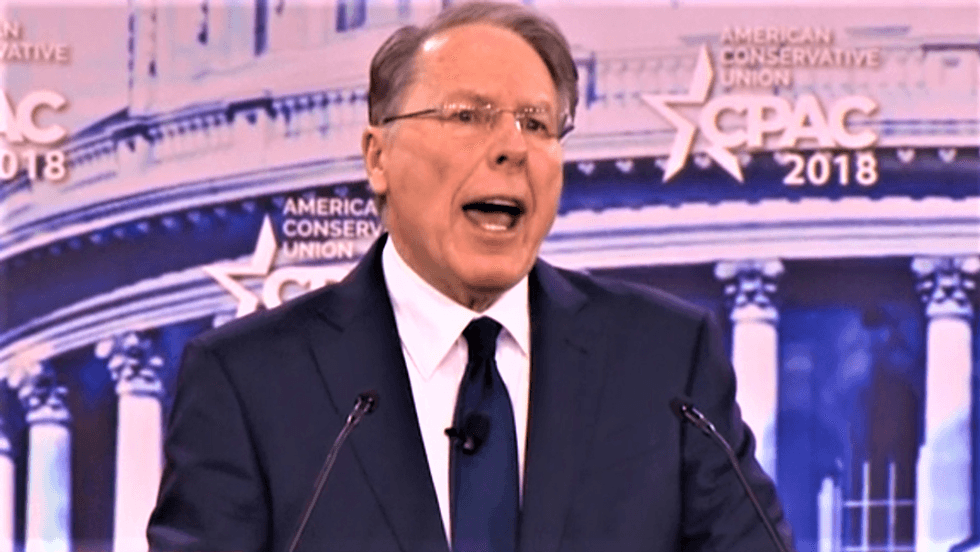 WATCH: NRA chief calls on FBI agents to mount a 'resistance' against leaders in bonkers CPAC speech