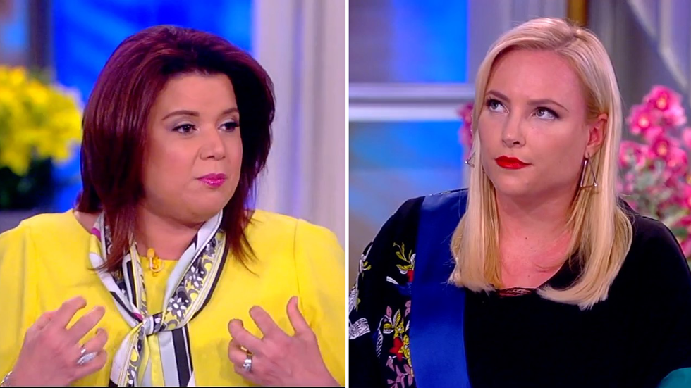 WATCH: Meghan McCain rolls her eyes when Ana Navarro points out ‘parents lost their children’