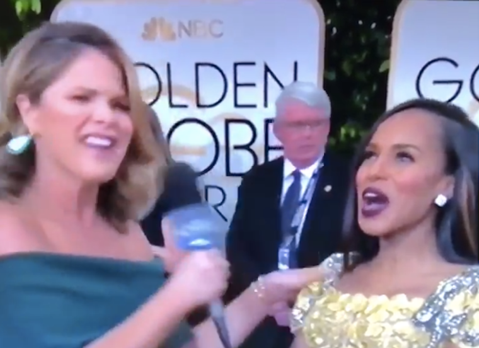 SCANDAL!: Kerry Washington elegantly shades Jenna Bush for being a drunken lush in the White House