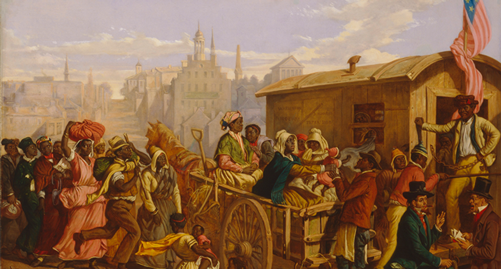 The Second Amendment was ratified to preserve slavery