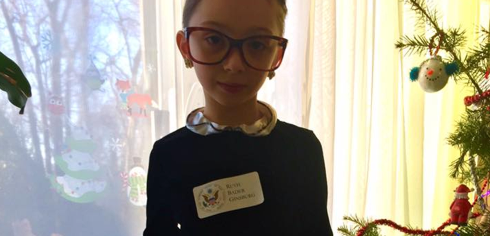 Ruth Bader Ginsburg pens heartwarming letters to young girl who dressed like her for 'superhero day’