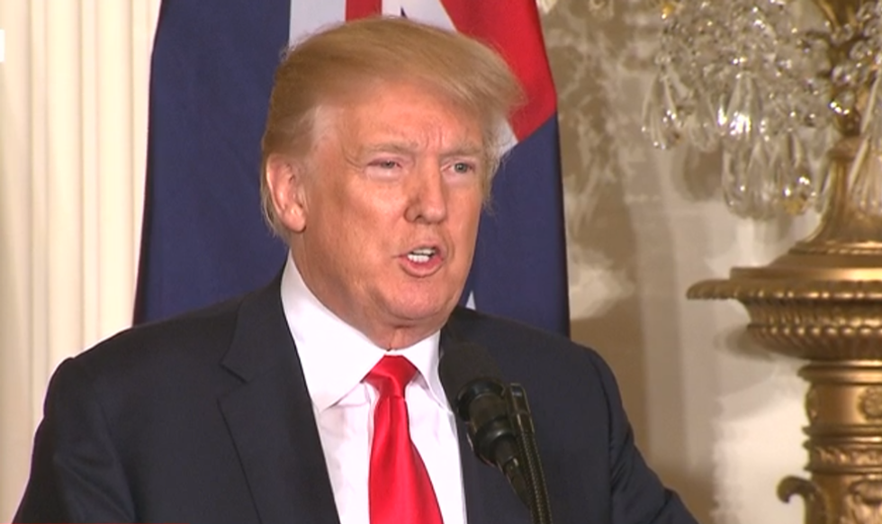 'He works for nothing!' Trump launches rambling defense of Jared Kushner amid security clearance scrutiny