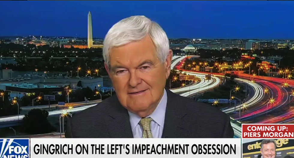 'He would know': Internet goes haywire over Newt Gingrich hypocrisy calling Democrats impeachment-crazy