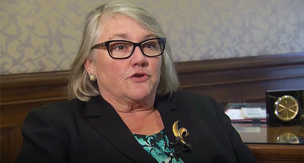 Republican forced to shadow nurse at work after accusing care givers of playing cards all day