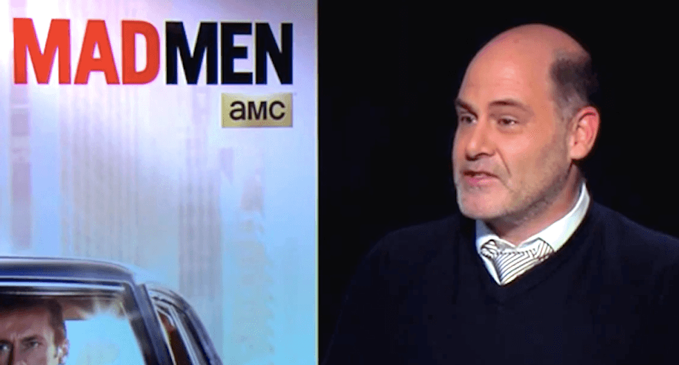 'Mad Men' creator Matthew Weiner says Polo-wearing male WASPs still hold the keys to power