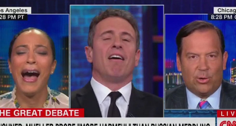 CNN explodes with laughter as Trump adviser defends Jared Kushner's Russia comments
