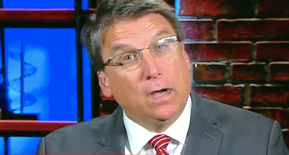 Pat McCrory failed at being a governor. Now he's succeeding at being a racist