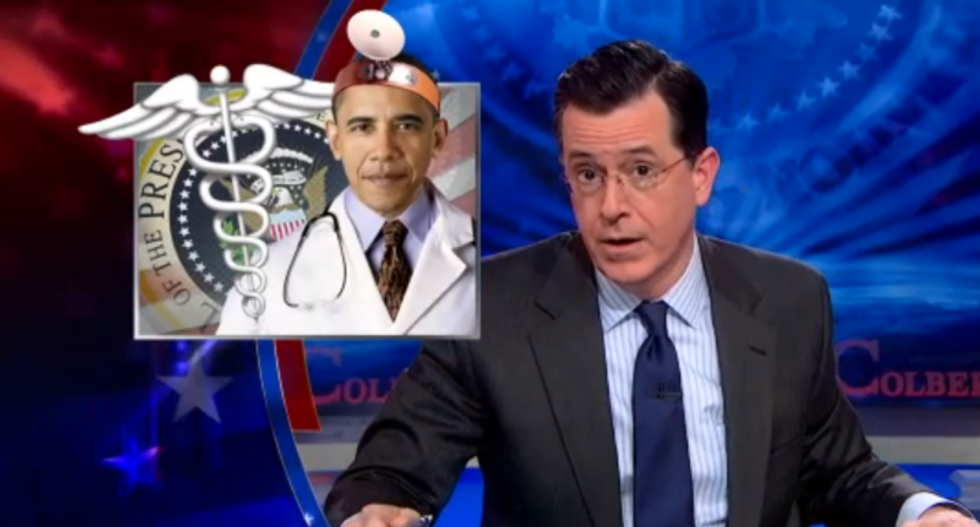 Stephen Colbert rips GOP plan to replace Obamacare: You'll be 'beautifully covered' with 6 feet of dirt