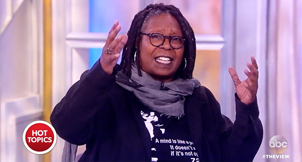 'You want to be a president you better get yourself right': Whoopi slams Trump for John Lewis attacks