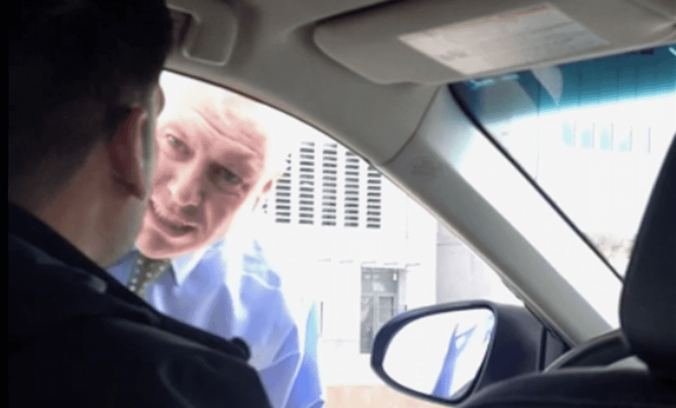 WATCH: Plainclothes NYPD cop’s enraged, wild-eyed rant against Uber driver caught on video