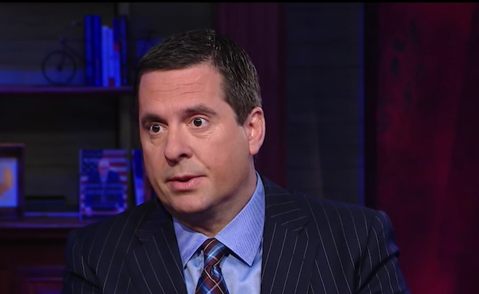 WATCH: Devin Nunes and Mark Levin lay out nonsensical theory of Obama leaking to expose Dems spying on Trump