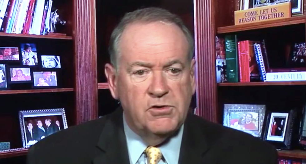 Mike Huckabee claims Donald Trump never encouraged violence -- and Democrats are the violent ones