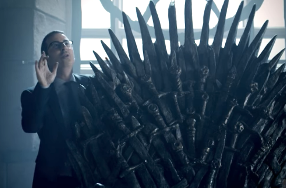 WATCH: John Oliver sends up 'Game of Thrones' in hilarious Season 4 promo