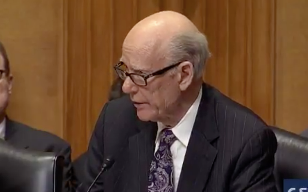 GOP senator tells Democrat to ‘take a Valium’ during testy Treasury confirmation hearing