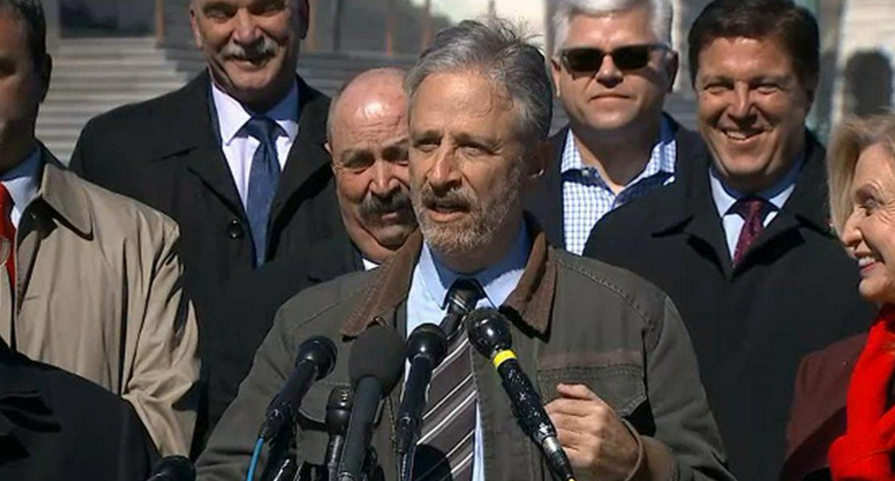 Jon Stewart rips OMB director Mulvaney for 'screwing' 9-11 first responders: 'A special kind of incompetence'