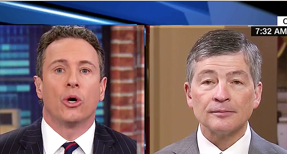 CNN's Chris Cuomo hammers Texas Rep about GOP bill could 'let the big banks play with other people's money'