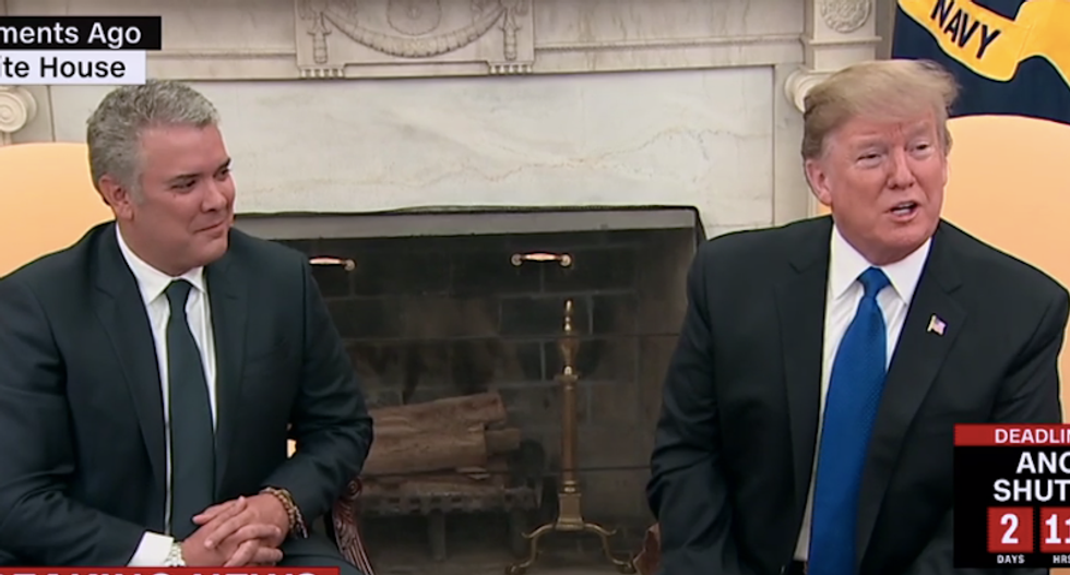 'A parallel universe': CNN panel tries to make sense of Trump after his latest border wall rant