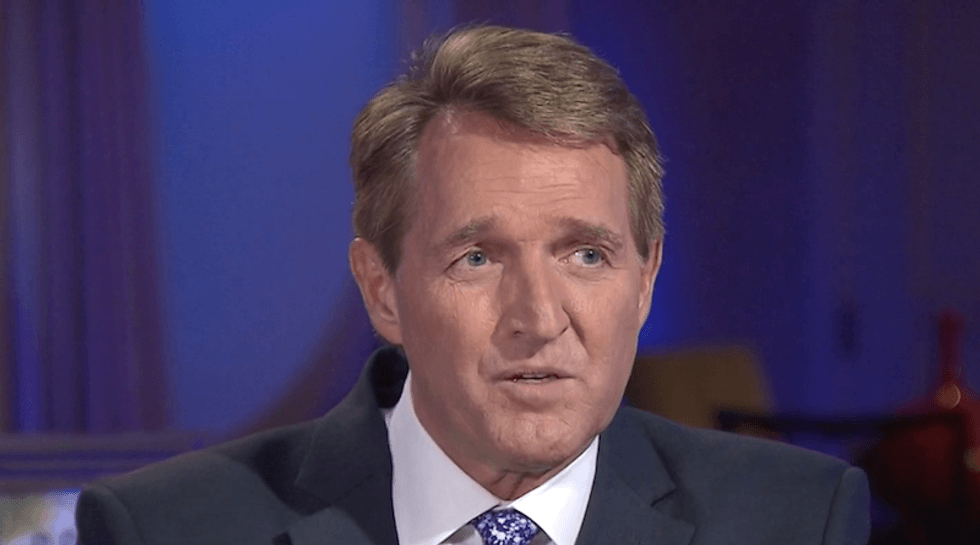 'Still time to save your souls': Jeff Flake pleads with Republicans to hold Trump accountable