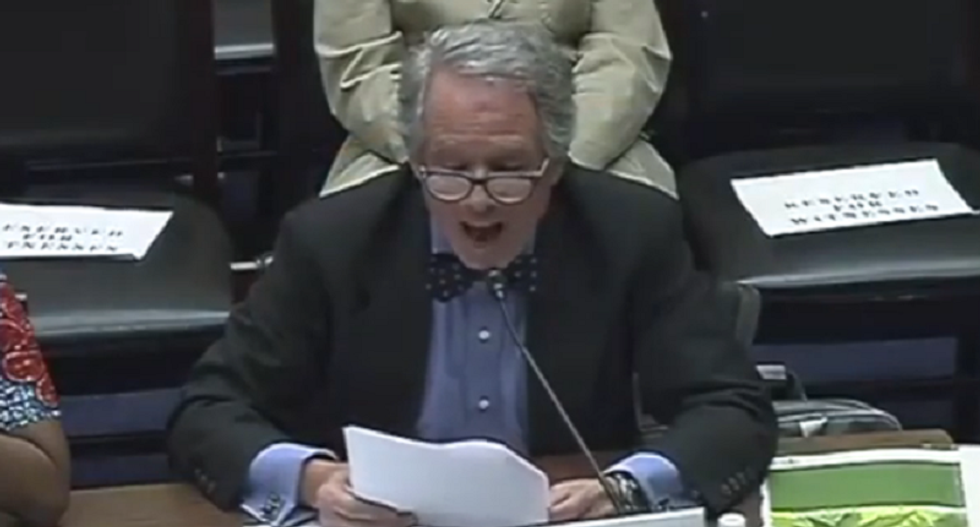 GOP congressional witness bizarrely argues that 'being wealthy saves lives'