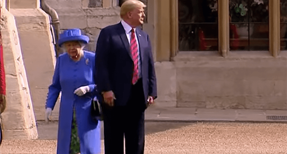 Internet ridicules Trump for sounding jealous about the British Queen's lack of scandals