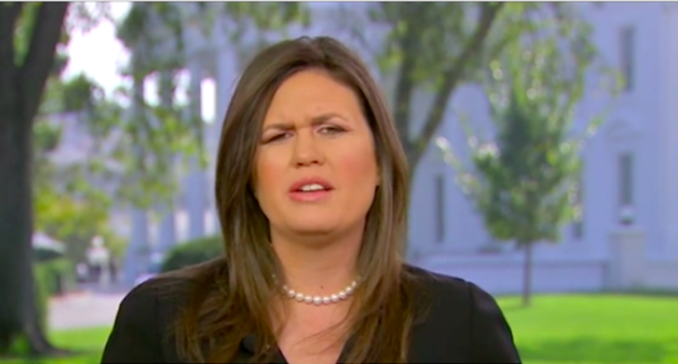 'Outrageous questioning!' Sarah Sanders goes berserk on Fox News over Senate's Barr hearing