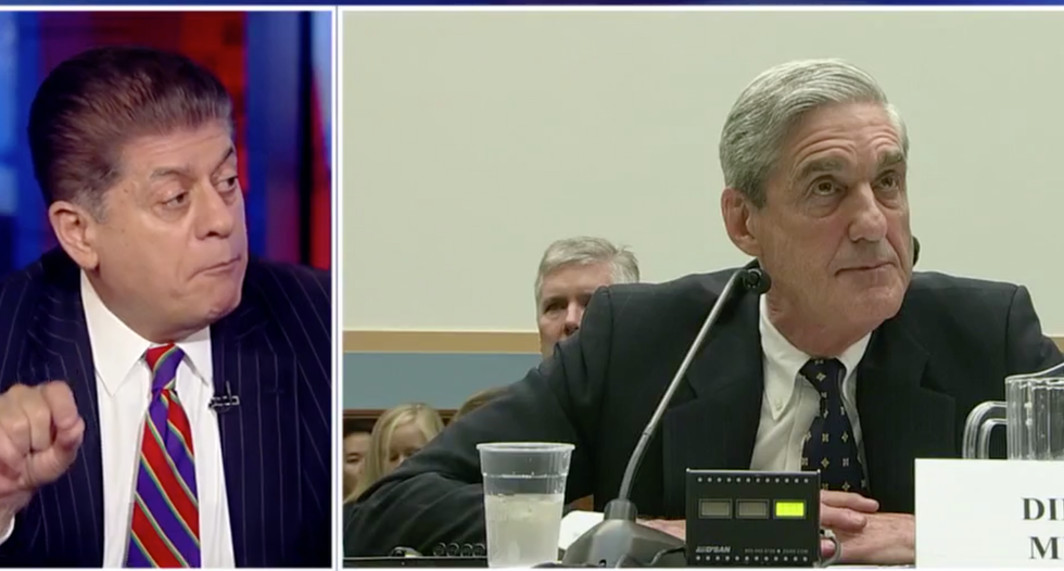 Fox News' judicial analyst defends Mueller probe: It's his job to 'go down any rabbit hole he finds'