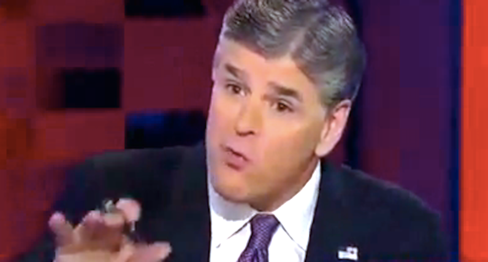 Hannity has white hot meltdown after conservative NYT columnist says he doesn't deserve media award