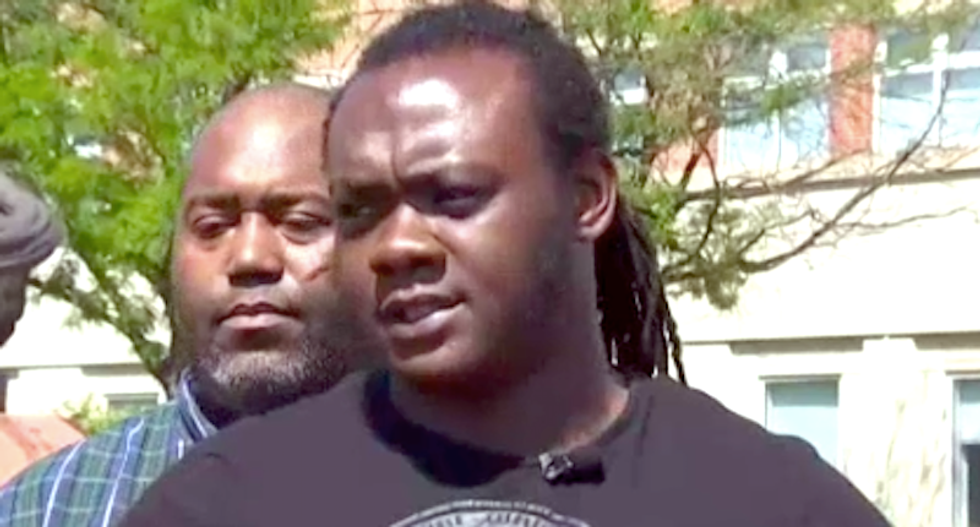 Black man vindicated after Maryland cop jumps into his SUV -- and accuses him of attempted murder
