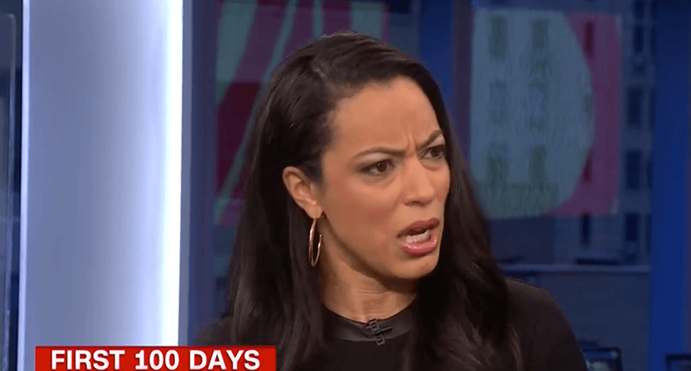 Trump defender whines the Eagles are partisan – and gets obliterated by CNN’s Angela Rye