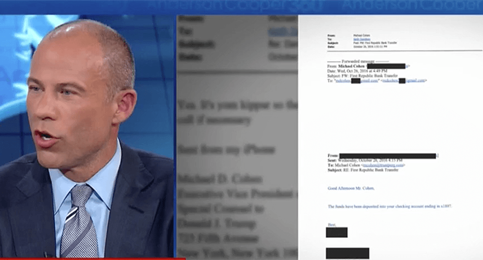 BUSTED: Stormy Daniels' attorney releases new email where Michael Cohen admits he's speaking for Donald Trump