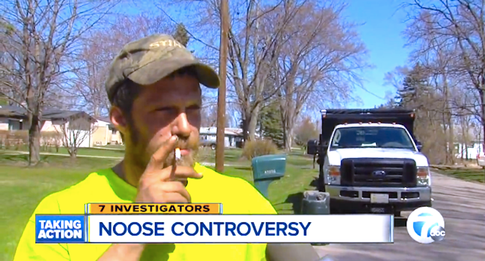 ‘Screw ‘em': Michigan man taunts neighbors with Confederate flag and nooses outside home