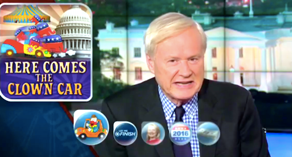 Chris Matthews: Republicans must think their base voters are 'wearing sheets'