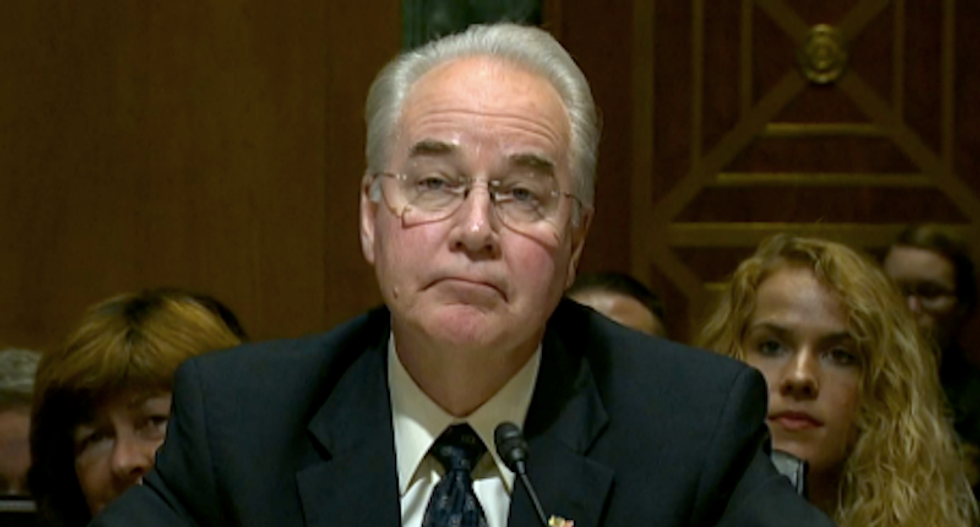 US health secretary says will repay travel on private planes