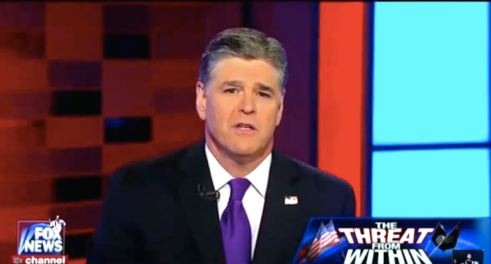 Sean Hannity apologizes for spouting bogus garbage about Michelle Obama that he found on the internet
