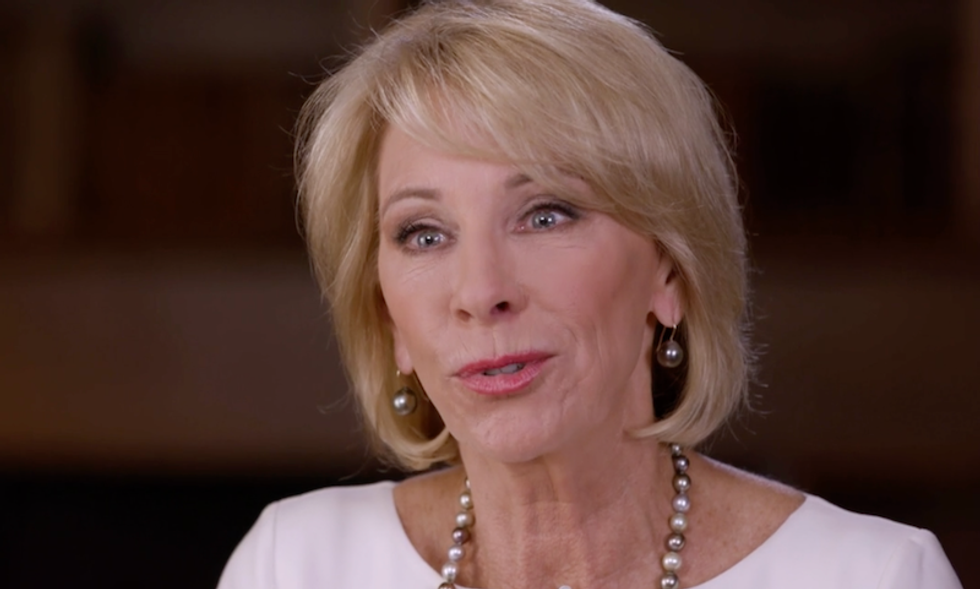 'Ignorant fool' Betsy DeVos slammed for ordering standardized tests move forward during pandemic