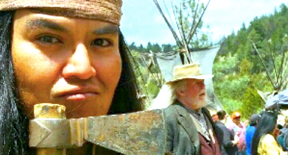 Native American cast leaves Adam Sandler flick: 'Nothing has changed -- we're still just Hollywood Indians'