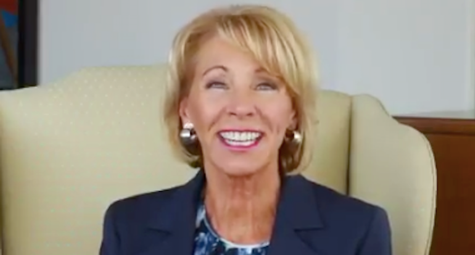 Betsy DeVos denounced for student debt relief rule change that critics say 'Takes a scythe to defrauded borrowers'