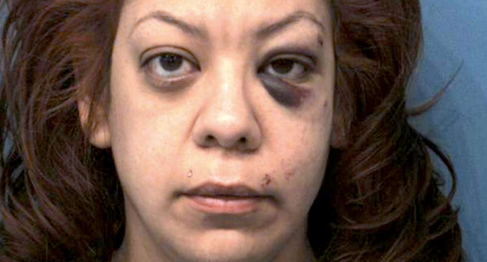 Video shows Texas cop slam suspected drunk driver to ground as woman's terrified daughter watches