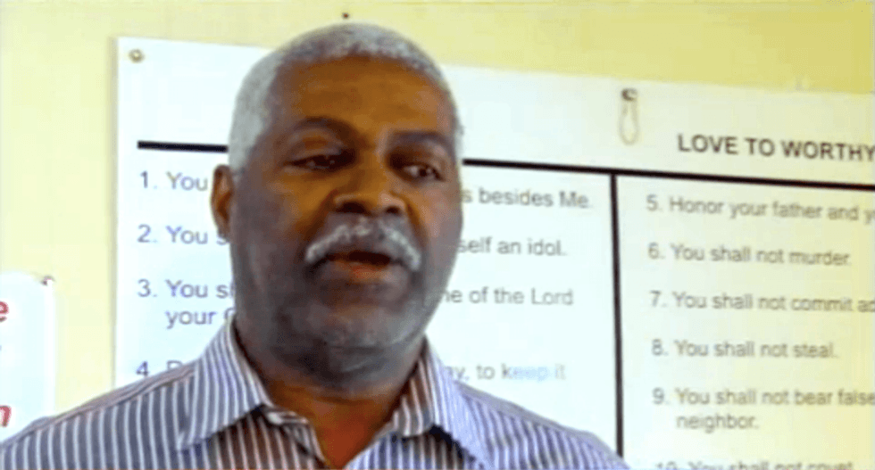Georgia pastor defends death to gays sign: Don't change marriage for 'people who deserve not to live'