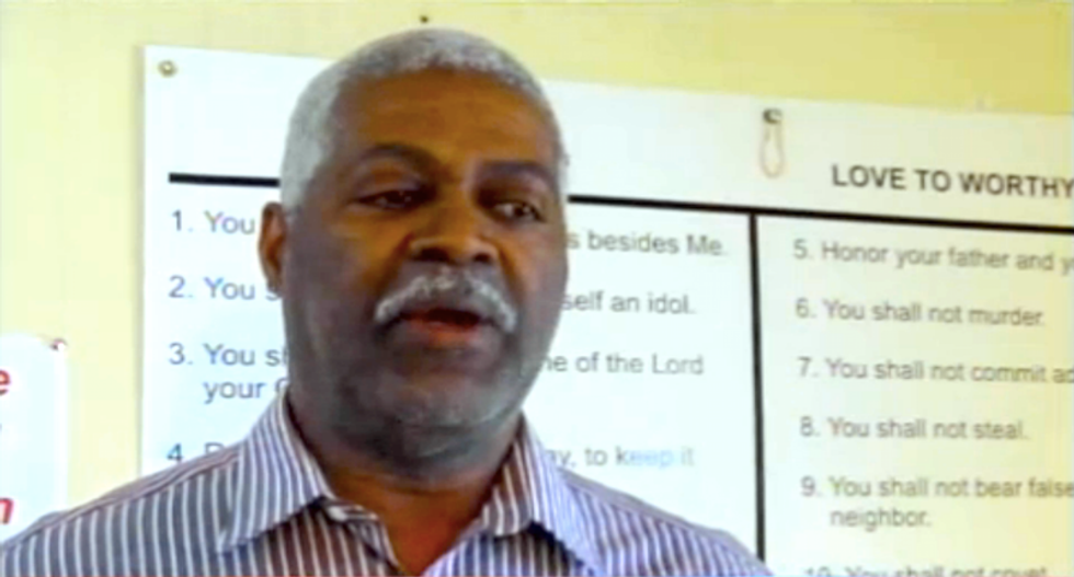 Georgia pastor defends death to gays sign: Don't change marriage for 'people who deserve not to live'