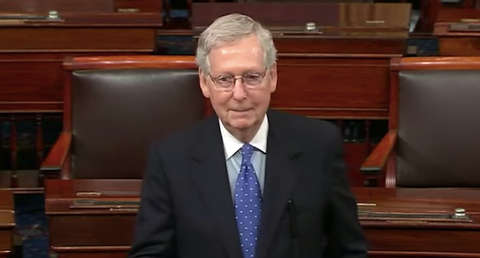'Turtle, your days are numbered!' Mitch McConnell brutally mocked for begging Dems not to change Senate rules if they win