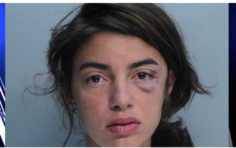 Miami Beach cop suspended for punching handcuffed model after new video emerges